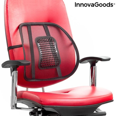 Billede af Ergonomisk komfort lændestøtte til bil eller stol styrker kroppens positur