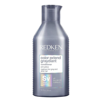 Billede af Redken Color Extend Graydiant Conditioner ANTI Yellow AND Orange FOR GREY Silver HAIR Balsam, Størrelse: 300 ml,