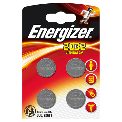 Billede af Energizer Batteri CR2032 Lithium 4 pak