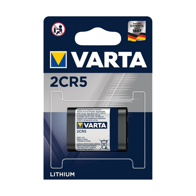 Billede af Varta Lithium Batteri 2CR5 6V 1 Bobler