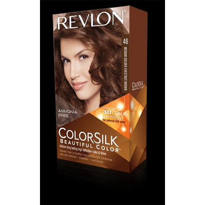 Billede af Revlon ColorSilk Beautiful Color 46 Medium Golden Chestnut Brown