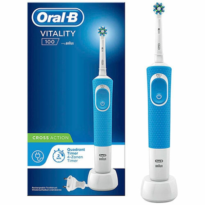 Billede af Oral B El tandbørste Vitality 100 CrossAction Blue