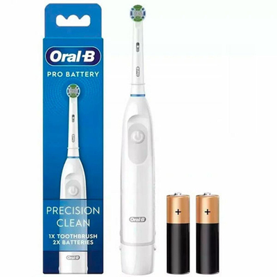 Billede af Oral B Pro Batteri El tandbørste Advance Power White