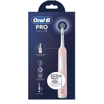 Billede af Braun Elektrisk tandbørste Oral B PRO1 PINK Mundhygiejne