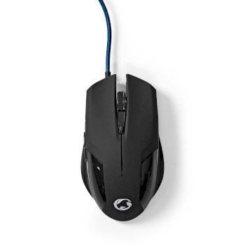 Billede af Gaming Mouse Kabel 1200 / 2400 4800 7200 DPI Justerbar Antal knapper: 6 Programmerbare knapper Højrehåndet 1.50 m Uden Belysning