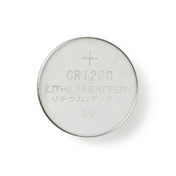 Billede af Lithium knapcellebatteri CR1220 3.00 V / 5012LC Antal batterier: 5 stk. Blister Forskellige Sølv
