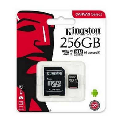 Billede af Kingston Canvas Select Plus microSDXC 256GB + SD adapter