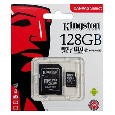 Billede af Kingston Canvas Select Plus microSDXC 128GB + SD adapter