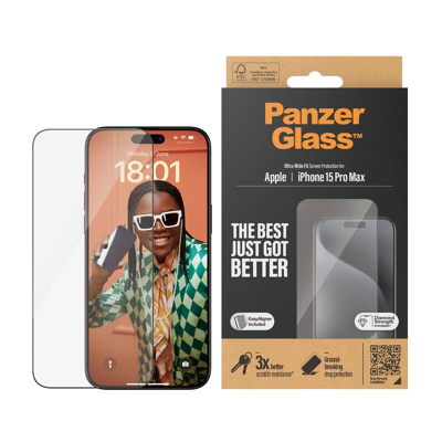Billede af Panzerglass Hærdet Glas Edge To Skærmbeskytter Apple iPhone 15 Pro Max