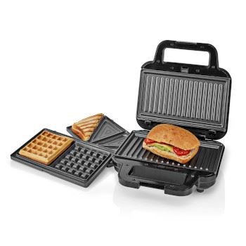 Billede af Multi Grill / Sandwich Waffle 700 W 22 x 12.5 cm Autom