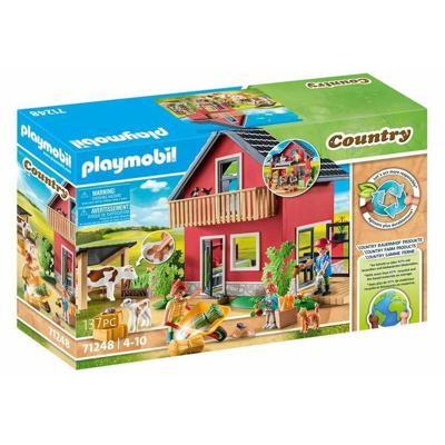 Billede af Playset Playmobil 71248 Country Furnished House with Barrow and Cow 13