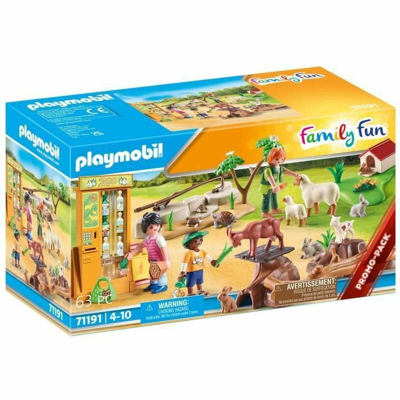 Billede af Playset Playmobil Family Fun Educational farm 71191 63 Del