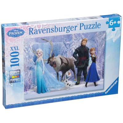 Billede af Ravensburger In The Realm Of Snow 100 pcs XXL Disney Frozen