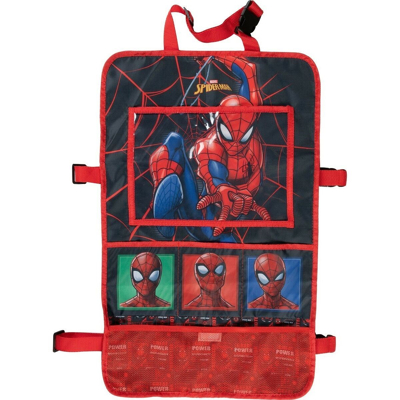 Billede af Spiderman Småtingsholder til bilsæde CZ10274 Rød Autoudstyr