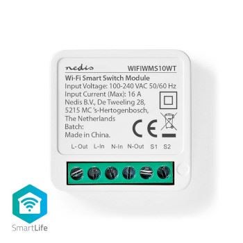 Billede af SmartLife Afbryder Wi Fi 3680 W Terminalforbindelse App tilgæn