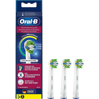 Billede af Oral B FlossAction Børstehoveder CleanMaximizer 3 stk.