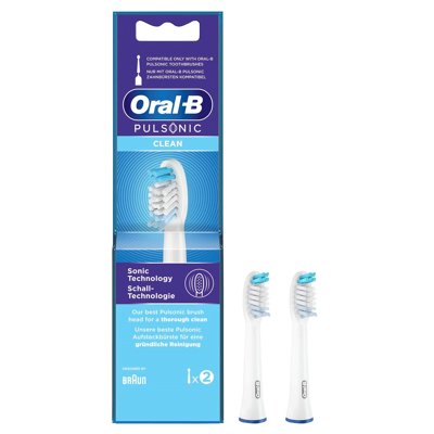 Billede af Oral B Pulsonic Clean Tandbørstehoveder 2 stk.
