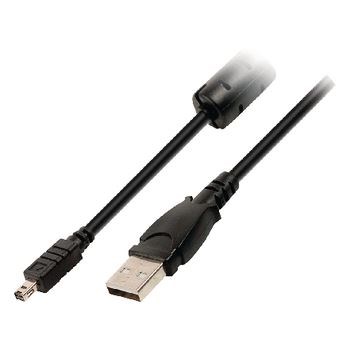 Billede af USB 2.0 Kabel A Han Minolta 8 Pin 2.00 m Sort