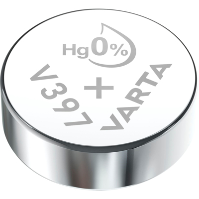 Billede af Varta Litium knap cellebatteri Silver V397 Batteri