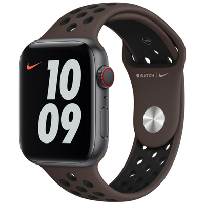 Afbeelding van Apple Watch Nike sportbandje (40 / 38 mm) ironstone zwart