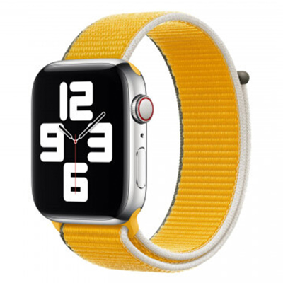 Afbeelding van Apple Watch geweven sportbandje (44 / 42 mm) zonnebloemgeel