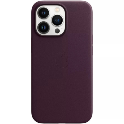 Afbeelding van Apple origineel Leather MagSafe Case iPhone 13 Pro Dark Cherry MM1A3ZM/A