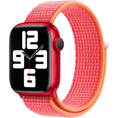 Afbeelding van Apple Watch Strap 41mm (PRODUCT)RED Sport Loop