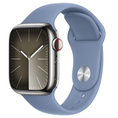 Afbeelding van Apple Watch Strap 41mm Winter Blue Sport Band S/M (130 180mm)
