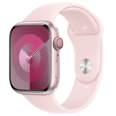 Afbeelding van Apple Watch Strap 45mm Light Pink Sport Band M/L (160 210mm)