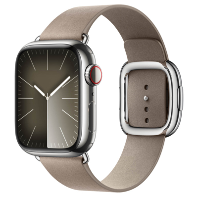 Afbeelding van Apple Watch Strap 41mm Tan Modern Buckle S (135 150mm)