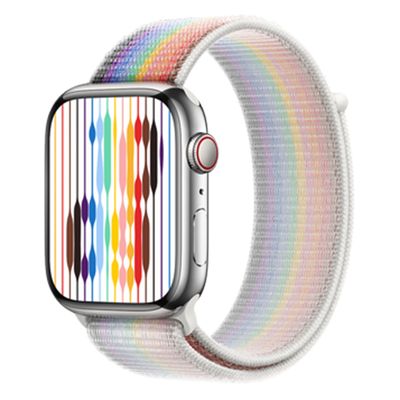 Afbeelding van Apple Watch Strap 45mm Pride Edition Sport Loop (145 220mm)