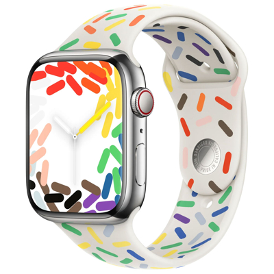Afbeelding van Apple Watch Strap 45mm Pride Edition Sport Band S/M (140 190mm)