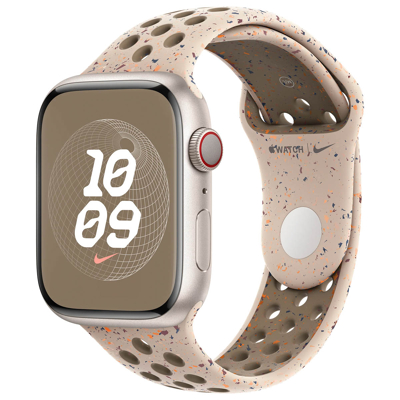 Afbeelding van Apple Watch Strap 45mm Desert Stone Nike Sport Band S/M (140 190mm)