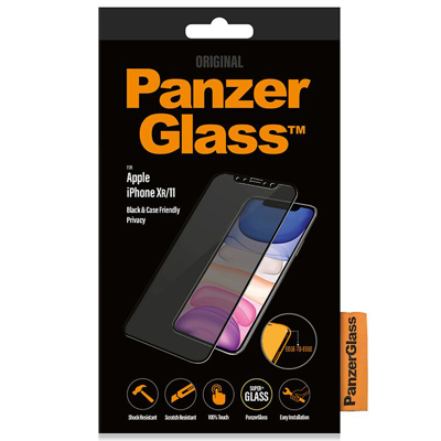 Afbeelding van PanzerGlass™ Apple iPhone XR/11 Black Privacy