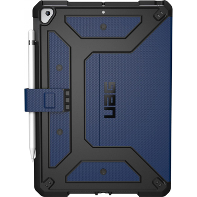 Afbeelding van Apple iPad 10.2 (2021) Hoes: UAG Metropolis Bookcase Tablet Shockproof/Valbescherming Blauw Kunststof Hoezen
