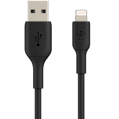 Afbeelding van Belkin Lightning naar USB kabel (1 meter) zwart