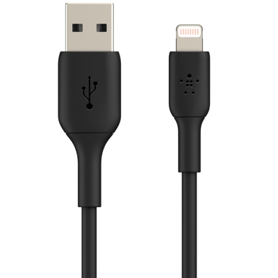 Afbeelding van Belkin Lightning naar USB kabel (2 meter) zwart