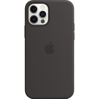 Afbeelding van Apple origineel Silicone MagSafe Case iPhone 12 Pro Max Black MHLG3ZM/A