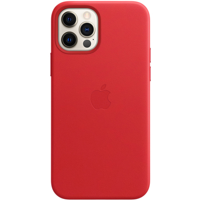 Afbeelding van Apple leren hoesje met MagSafe iPhone 12 Pro / (product)red