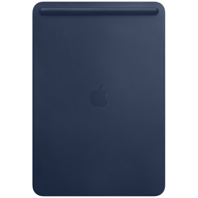 Afbeelding van Origineel Apple iPad Pro 10.5 Hoes Leather Sleeve Tablet Sleeve/hoes Donkerblauw Echt Leder Hoezen