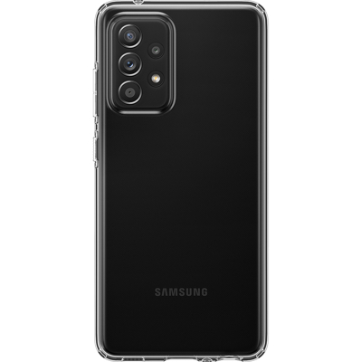 Afbeelding van Samsung Galaxy A52 (4G) Hoesje Siliconen en TPU (zacht) Spigen Softcase/Backcover Transparant Telefoonhoesje