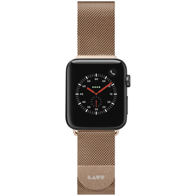 Afbeelding van LAUT steel loop Apple Watch bandje 42/44mm goud