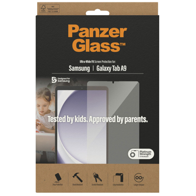 Afbeelding van Panzerglass Gehard Glas Edge To Screenprotector Samsung Galaxy Tab A9