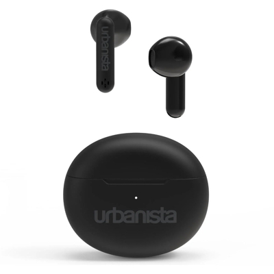 Afbeelding van Urbanista Austin draadloze oordopjes Bluetooth oortjes Midnight Black Zwart Kunststof