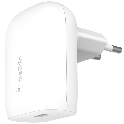 Afbeelding van Belkin 30w USB C PD PPS Wall Charger White