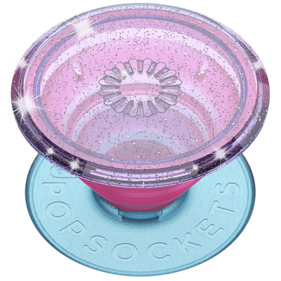 Afbeelding van PopSockets Telefoongrip Translucent Glitter Lavender