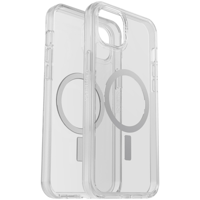 Afbeelding van Otterbox Symmetry Plus Apple iPhone 14 Back Cover met MagSafe Magneet Transparant