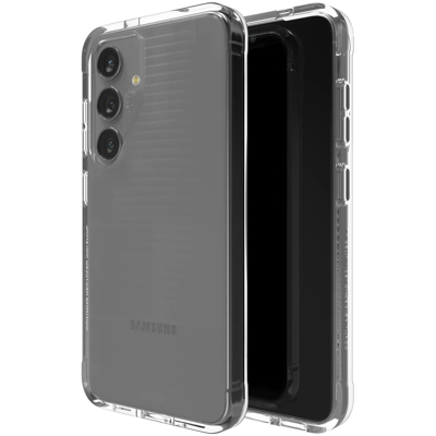 Afbeelding van Samsung Galaxy S24 Hoesje Siliconen en TPU (zacht) ZAGG Softcase/Backcover Transparant Telefoonhoesje Shockproof/Valbescherming