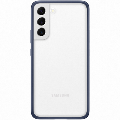 Afbeelding van Samsung Galaxy S22 Plus Hoesje Kunststof Backcover/Hardcase Blauw Telefoonhoesje