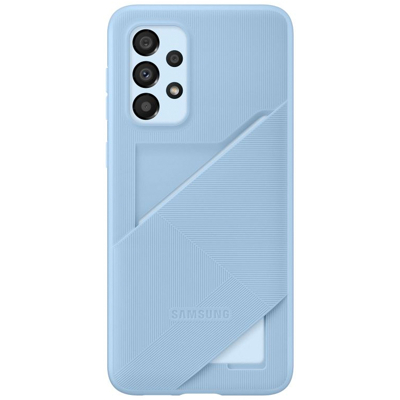 Afbeelding van Samsung Galaxy A33 Hoesje Siliconen en TPU (zacht) Softcase/Backcover Blauw Telefoonhoesje